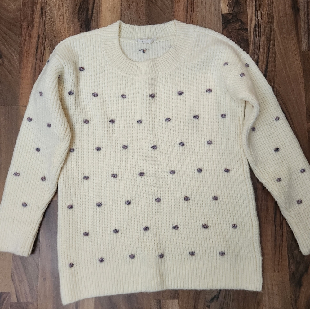 Ann Taylor LOFT Lou & Grey Oversized Sweater Wool Blend. Sz XS New witho…